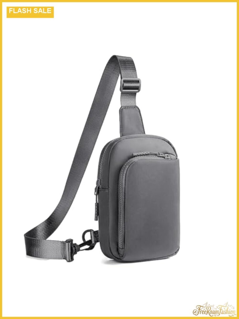 Water Repellent Polyester Taffeta Crossbody Sling Bag Small Travel